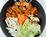 うまからっ！チーズタッカルビ辛ラーメン作り方25写真