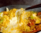 簡単激ウマ！ぽん助流カレー辛ラーメン作り方13写真