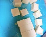 豆腐と塩昆布のさっぱりサラダ☆作り方1写真