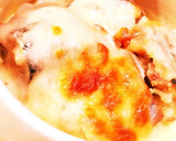 鯖の水煮缶使用☆重ねて入れて焼くだけ〜♪作り方4写真