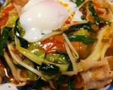 辛ラーメンで♪あんかけ焼きラーメン♥作り方6写真