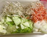 簡単 ＊ 焼き野菜らぁめん作り方1写真
