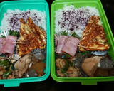 丸の卵焼き・ひき肉・干し小エビ・簡単栄養作り方6写真