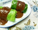 ✿ギョニソーの❀キャベ巻き✿カレーソース作り方8写真