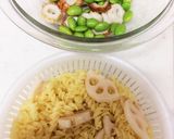 れんこん和風マカロニサラダ作り方3写真