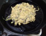 中国家庭料理ナスのお好み焼き作り方3写真