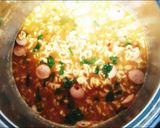 ★辛ラーメンでカレーチーズリゾット★作り方3写真