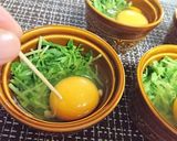 お手軽★朝食にも【豆苗のマヨ玉ココット】作り方7写真