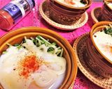 お手軽★朝食にも【豆苗のマヨ玉ココット】作り方9写真