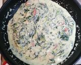 15分ランチ☆ほうれん草のクリームパスタ作り方5写真