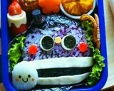 フランケンとおばけちゃんのハロウィン弁当作り方8写真