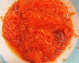 こぶおろしで風味豊かなの彩り卵焼き＊作り方1写真