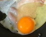 ハムエッグ丼作り方2写真