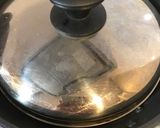 ハムエッグ丼作り方3写真