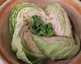 豚バラキャベツの塩にんにく鍋作り方1写真