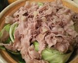 豚バラキャベツの塩にんにく鍋作り方3写真