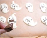 ハロウィンにおばけチョコ作り方5写真