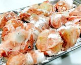 ジャガイモ包の甘ダレ肉巻き作り方3写真