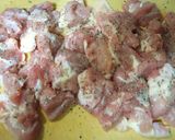 鳥にら炒め作り方1写真