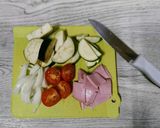 クッキングシートで可愛くラタトゥイユ♪作り方1写真