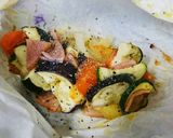 クッキングシートで可愛くラタトゥイユ♪作り方4写真