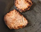牛ランプ肉の柚子胡椒味噌漬け焼き作り方2写真