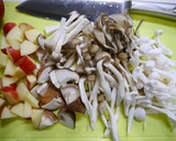 簡単！きのこの餡かけご飯。素揚げ野菜添え作り方3写真