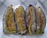 海苔でおにぎり？お寿司？サンドイッチ？作り方12写真