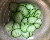 無限♡もやしときゅうりの胡麻和え♡作り方1写真