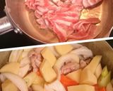 ほっこり献立！『豚バラ肉じゃが』作り方3写真