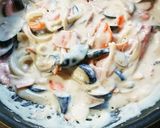 時短!モチモチ食感がいい♡うどんグラタン作り方6写真