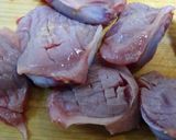 鶏の砂肝のグリル作り方2写真