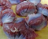 鶏の砂肝のグリル作り方3写真