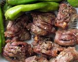 鶏の砂肝のグリル作り方7写真