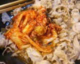 豚キムチ丼。作り方2写真
