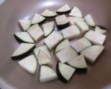 ナスとトマトとチーズのバジルソース和え作り方3写真