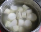 里芋のそぼろ煮作り方4写真