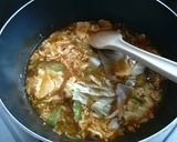 しゃきしゃきレタスとかき玉の辛ラーメン作り方3写真