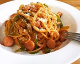 【簡単カフェ飯】★ケチャップナポリタン★作り方5写真