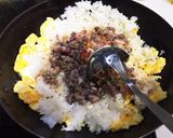 炭火焼鳥入りチャーハン作り方2写真