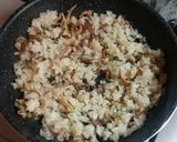 疲労回復♪キノコ豚レタス炒飯作り方3写真
