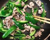 ＊豚肉とピーマンのうま塩炒め作り方4写真