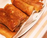 ワンパンで簡単！カリカリ春巻き★作り方25写真