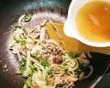 サバと紅しょうがパスタ作り方3写真