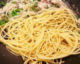 サバと紅しょうがパスタ作り方4写真