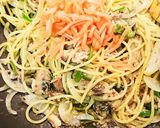 サバと紅しょうがパスタ作り方5写真