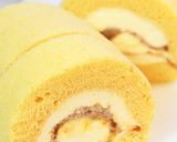 柿と濁り酒のふわっふわロールケーキ作り方33写真