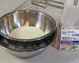柿と濁り酒のふわっふわロールケーキ作り方22写真