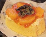 柿と濁り酒のふわっふわロールケーキ作り方38写真