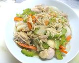 簡単　鶏もも肉ゴーヤ炒め作り方5写真